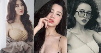 Dàn hotgirl ăn mặc vòng 1 thập thò khiến dân tình phát sốt