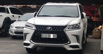 Lexus LX570 Super Sport hơn 10 tỷ “biển cặp” tại Bình Dương