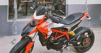 Chiều chồng, bà vợ Hà Tĩnh tặng Ducati Hypermotard 939