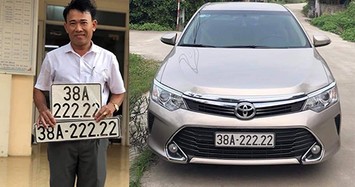 Mua xe Toyota Camry cũ, “trúng” biển ngũ quý 2 tại Hà Tĩnh 