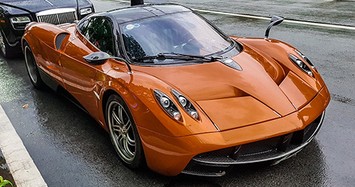 Minh Nhựa “xách” siêu xe Pagani Huayra 80 tỷ lượn phố Sài Gòn