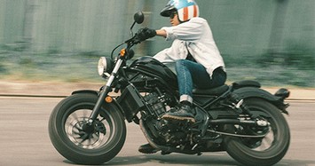 Cận cảnh Honda Rebel 300 phong cách mới giá 125 triệu đồng 