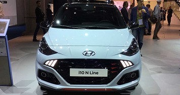 Cận cảnh phiên bản thể thao của xe siêu rẻ Hyundai i10 2020