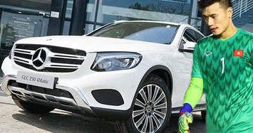 Thủ môn Bùi Tiến Dũng dù dự bị vẫn được tặng Mercedes GLC hơn 2 tỷ