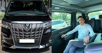 Cường Đô la tậu xe hạng sang Toyota Alphard hơn 4 tỷ đồng