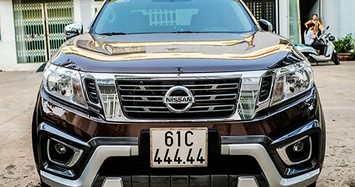 Nissan Navara biển ngũ quý 4 hô giá 1,5 tỷ ở Bình Dương