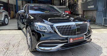 'Hô biến' Mercedes S450 thành Maybach chỉ tốn 200 triệu 