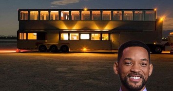 Xem biệt thự di động 2 tầng xa xỉ của tài tử Will Smith gần 60 tỷ đồng