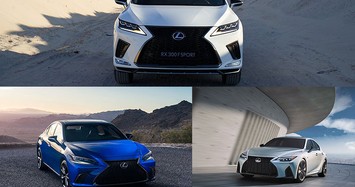 Chi tiết Lexus F Sport 2022 chính hãng Việt Nam