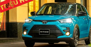 Tiêu hồi 255 xe Toyota Raize dính lỗi 