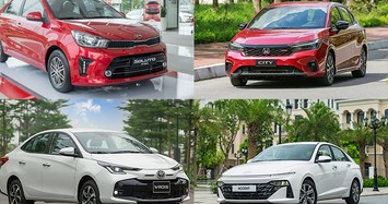 Top sedan hạng B “giá mềm” tại Việt Nam 