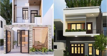 10 mẫu nhà ống 2 tầng đẹp cuốn hút