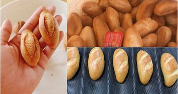 Bánh mì mini lại gây bão chỉ 1.000 đồng/chiếc