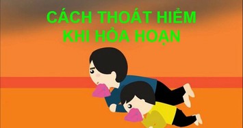 Những kỹ năng thoát hiểm khi cháy chung cư 