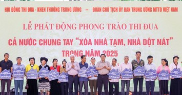 Chương trình phát động ủng hộ xóa nhà tạm, nhà dột nát trên cả nước