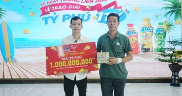 Giải đặc biệt lên đến 500 triệu đồng khi giải khát với Nước tăng lực Number 1