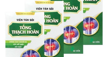 Sản phẩm Viên tán sỏi Tống Thạch Hoàn vi phạm về quảng cáo, lừa người tiêu dùng