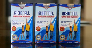  Thực phẩm bảo vệ sức khỏe Great Tall quảng cáo lừa dối người tiêu dùng 