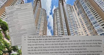 Kiểm tra dấu hiệu bất thường việc xả thải tại khu dân cư Saigon Pearl