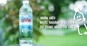 La Vie ra mắt sản phẩm nước khoáng dùng chai nhựa tái chế