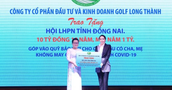 Golf Long Thành tài trợ 10 tỷ đồng cho chương trình 'Mẹ đỡ đầu' tỉnh Đồng Nai