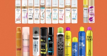 Loạt dầu gội khô vừa bị Unilever thu hồi do nghi chứa chất gây ung thư