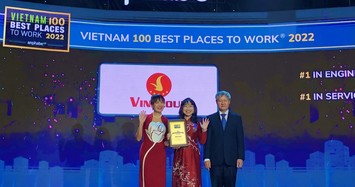 Vingroup thuộc top 10 nơi làm việc tốt nhất Việt Nam