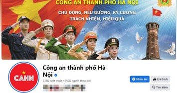 Điều tra vụ hình ảnh nhạy cảm xuất hiện trên Fanpage Công an Hà Nội