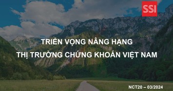 Nếu thị trường chứng khoán được nâng hạng sẽ thu hút 2 tỷ USD trong năm đầu tiên 