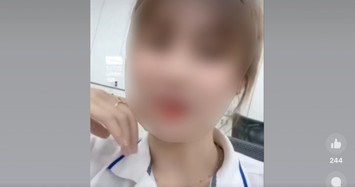 Xôn xao clip của cô gái trẻ nghi là nhân viên ngân hàng, VIB nói gì?