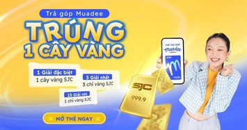 Trúng vàng cực nhàn với thẻ trả góp Muadee by HDBank