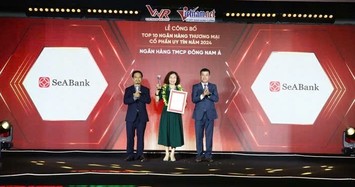 SeABank được vinh danh Top 50 Công ty đại chúng uy tín và hiệu quả