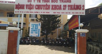 BV Chuyên khoa 27 tháng 2 Sóc Trăng công bố nhà thầu mua sắm vật tư y tế