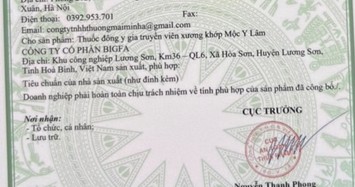 Cục An toàn Thực phẩm cảnh báo thuốc đông y giả mạo giấy tờ