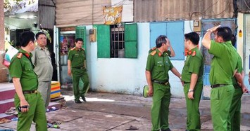 Công an khám nghiệm 1 vụ nổ trước đó.