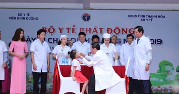 Phát động Ngày vi chất dinh dưỡng 2019: Trên 6 triệu trẻ dưới 5 tuổi sẽ được uống vitamin A