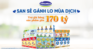 Vinamilk hỗ trợ sản phẩm dinh dưỡng thiết yếu nhằm trợ giá người tiêu dùng