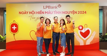 LPBank tổ chức ngày hội hiến máu nhân đạo “Trao giọt hồng - Gửi yêu thương”