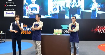 Vinamilk khẳng định vị thế trong pha chế tại đấu trường quốc tế Asia Latte Art Battle