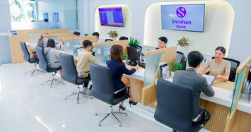 Shinhan Bank báo lãi 6 tháng tăng 5,5% lên 2.524 tỷ đồng