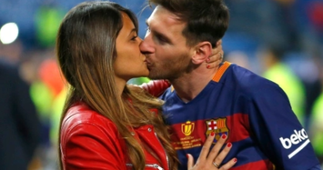 Ngắm nhan sắc nóng bỏng của vợ siêu sao Messi 