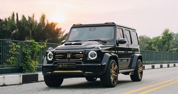 Ngắm không chán Mercedes-AMG G63 được dát 12 cây vàng 24K