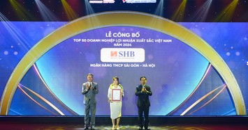 5 năm liên tiếp, SHB trong TOP 50 doanh nghiệp xuất sắc Việt Nam