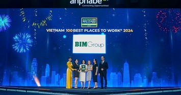 BIM Group được vinh danh Top 100 nơi làm việc tốt nhất Việt Nam