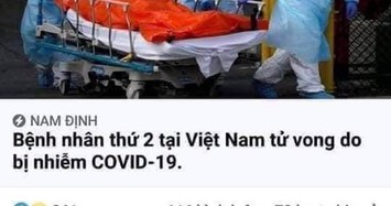 Vợ cũ lấy ảnh vợ mới của chồng đăng facebook rồi bình luận cực đoan về dịch COVID-19 để hạ uy tín