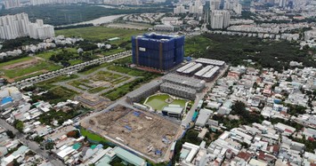 Dự án nhà ở - biệt thự Green Star Sky Garden nhìn từ flycam