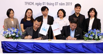 Tiki và Fahasa.com hợp tác thúc đẩy ngành sách