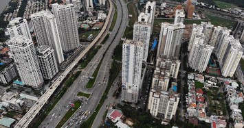 Những dự án 'ăn theo' tuyến metro Sài Gòn nhìn từ không trung