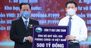 Golf Long Thành ủng hộ 500 tỷ đồng vào Quỹ vaccine phòng chống COVID-19