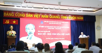 Liên hiệp các Hội Khoa học và Kỹ thuật TP HCM tổ chức Báo cáo chuyên đề 'Bác Hồ – Nhà văn hóa kiệt xuất'